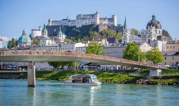 Schifffahrt und Konzertdinner in Salzburg