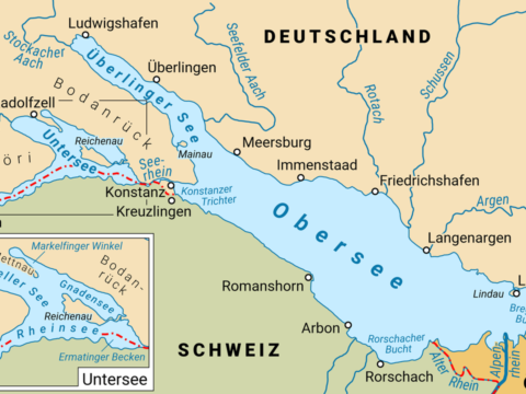 Gliederung des Bodensees - wikipedia.de, Fotograf: Thomas Römer