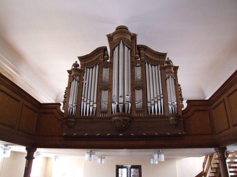 Orgel der evangelische Kirche Altlußheim
