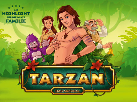 Plakatmotiv Tarzan - Bildrechte Theater Liberi