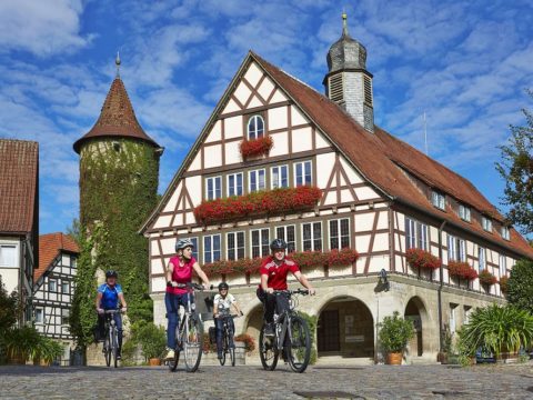 Gründkern Radtour Tauberbischofsheim - Bildnachweis: Tourismusverband „Liebliches Taubertal“, Peter Frischmuth