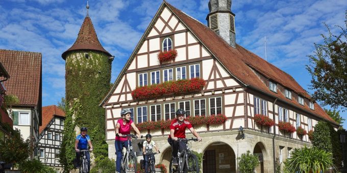 Gründkern Radtour Tauberbischofsheim - Bildnachweis: Tourismusverband „Liebliches Taubertal“, Peter Frischmuth