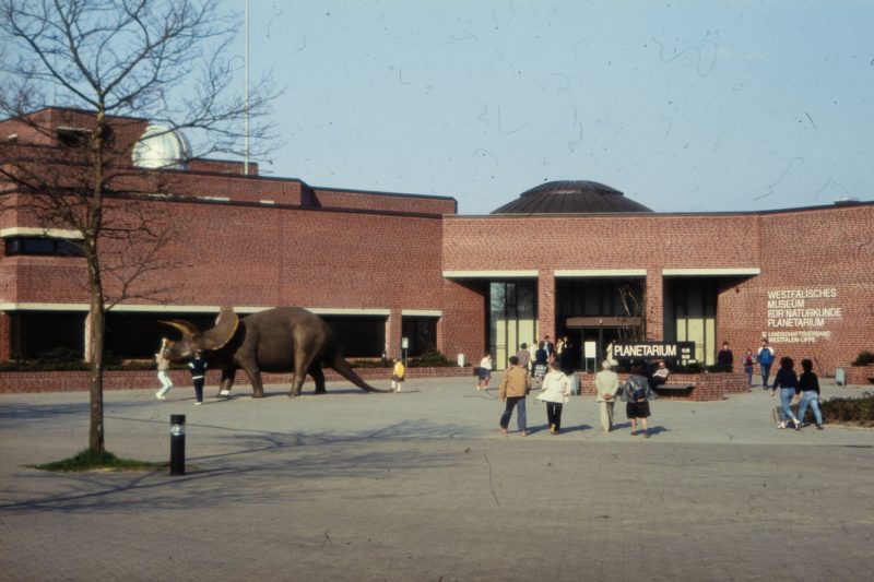 1982 betraten erstmals Gäste das heutige Gebäude des LWL-Museums für Naturkunde. Hier ein Foto aus dem Jahr 1983. Foto: LWL/Bildarchiv im LWL-Museum für Naturkunde