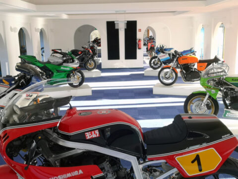 Ausstellungsraum im Classic Superbikes Motorradmuseum, © Classic Superbikes Motorradmuseum