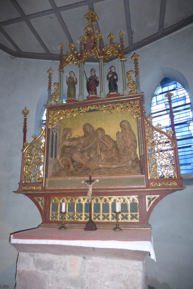 Falkensteiner Kapelle in Schramberg Altar * Foto: Deutsche Stiftung Denkmalschutz/Wegner