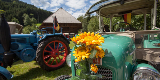 Oldtimer-Traktoren-Treffen in Gutach, Schwarzwälder Freilichtmuseum Vogtsbauernhof, Hans-Jörg Haas